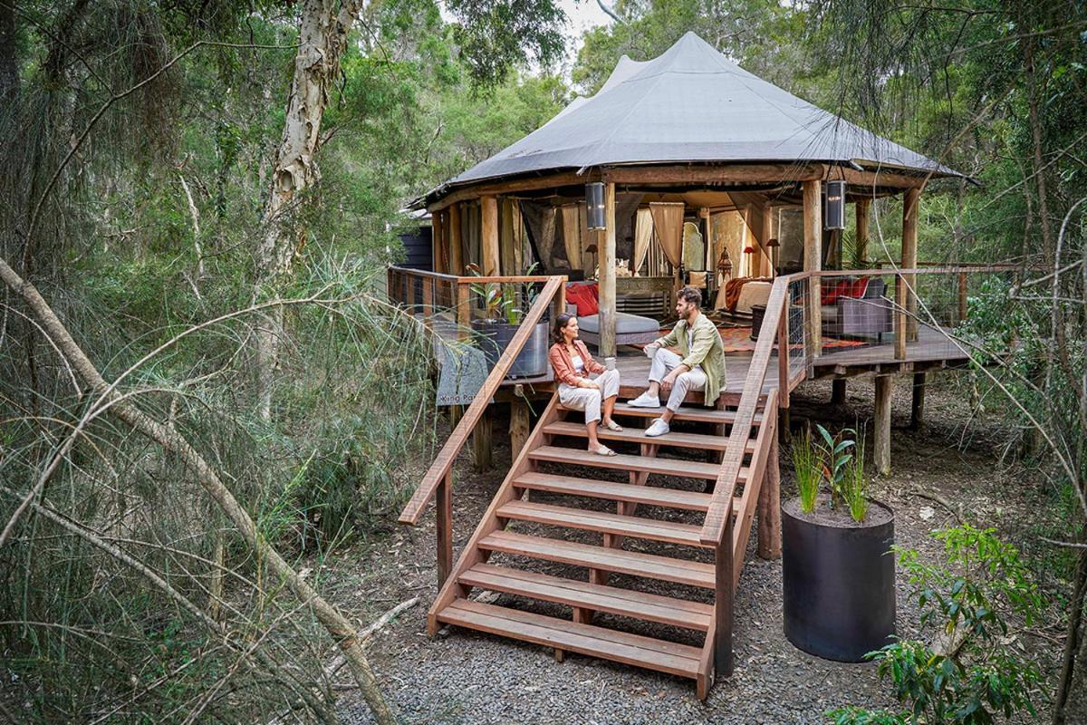 Hotel Paperbark Camp Woollamia Exterior foto